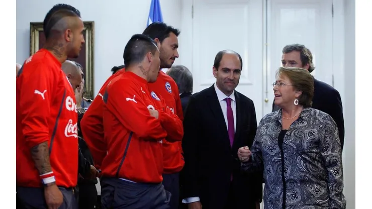 Medel y otros compañeros le hicieron una broma al ex presidente de la ANFP