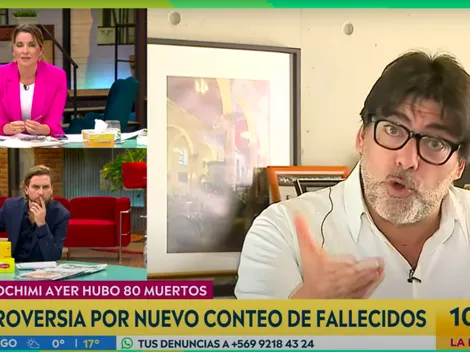 Álvarez y Jadue viven incómodo momento en el matinal