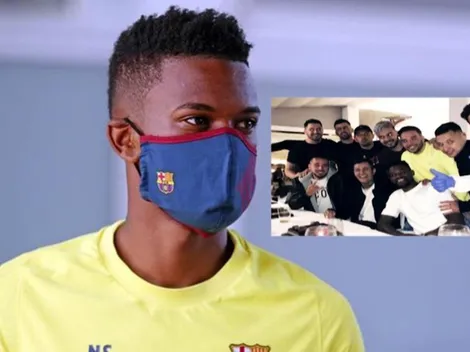 Polémica en el Barça de Vidal: Semedo de carrete y sin mascarilla