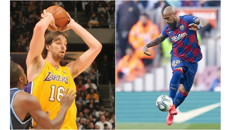 Pau Gasol tiene dos anillos de campeón de la NBA con los Lakers. Vidal es un crack