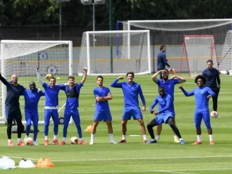 Kanté pierde el miedo y vuelve a entrenar con el Chelsea