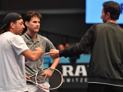 Dominic Thiem está loco por Nicolás Massú