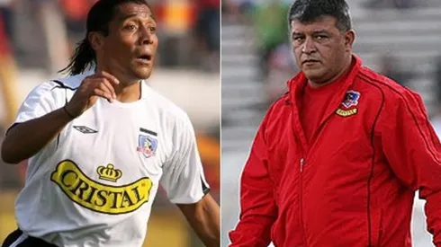 Kalule Meléndez y Claudio Borghi en Colo Colo.