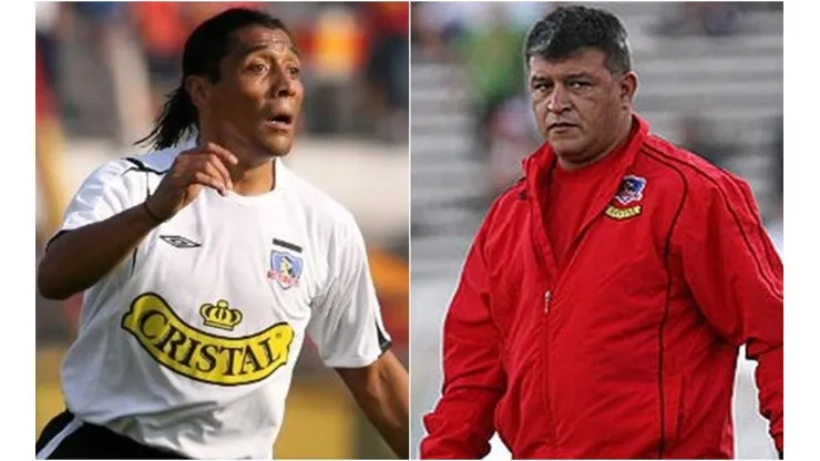 Kalule Meléndez y Claudio Borghi en Colo Colo.