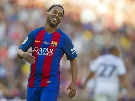 Ronaldinho reaparece en Asunción: "Soy futbolista por amor y posesión"