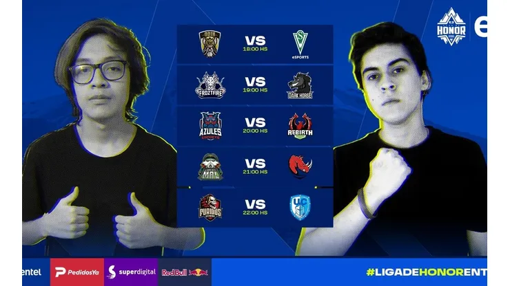 En vivo la tercera fecha de la Liga de Honor Entel