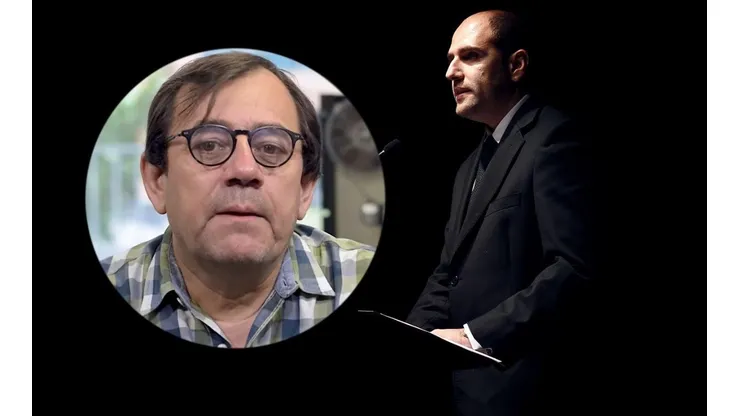 Sergio Jadue entre las sombras.