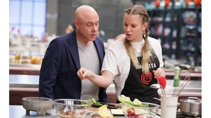 Ignacia Allamand en su último capítulo de "Masterchef Celebrity".