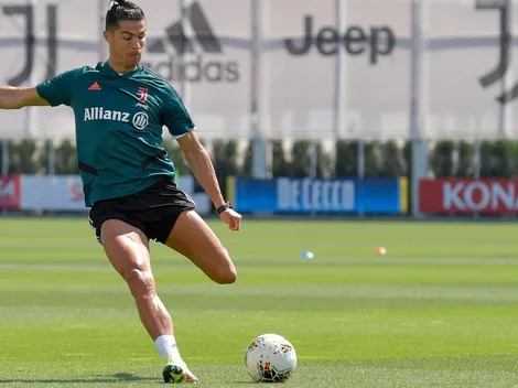 Cristiano entrena con botines de rugby para ser más veloz