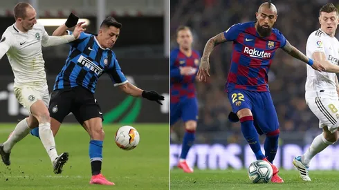 Alexis Sánchez y Arturo Vidal volverán al fútbol después de casi tres meses en Europa
