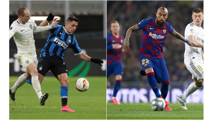 Alexis Sánchez y Arturo Vidal volverán al fútbol después de casi tres meses en Europa