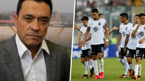 Palma dispara contra los futbolistas de Colo Colo.