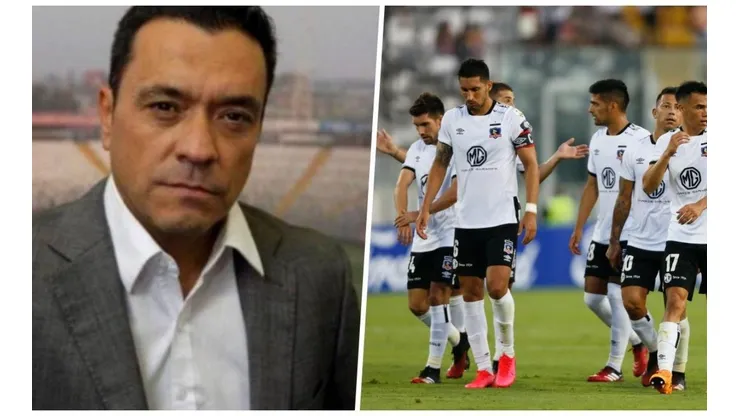Palma dispara contra los futbolistas de Colo Colo.