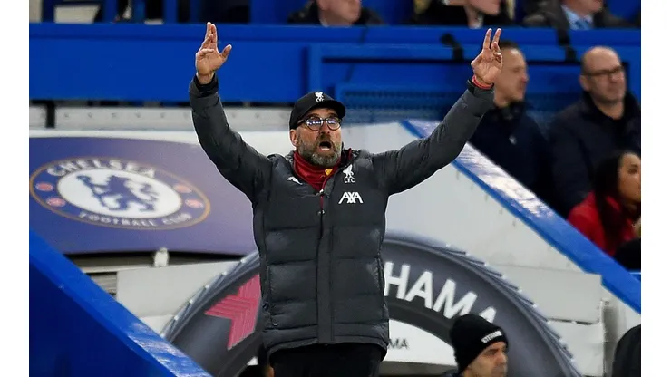 Jürgen Klopp ante el Chelsea por la Premier League