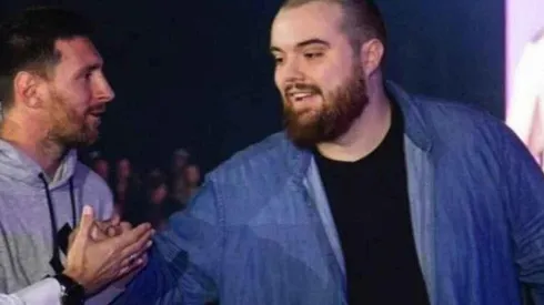 Ibai saluda a Messi de mala forma en un evento