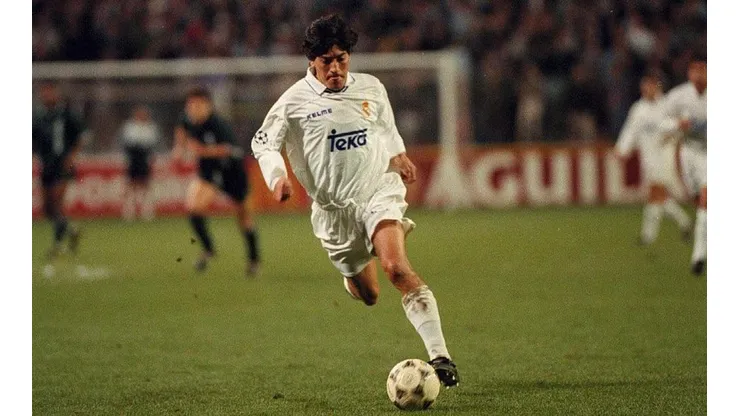 Iván Zamorano en su paso por Real Madrid, donde fue Pichichi