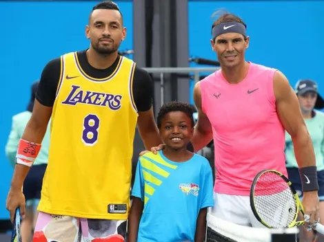 Kyrgios y su última locura: asegura que le ganó borracho a Nadal