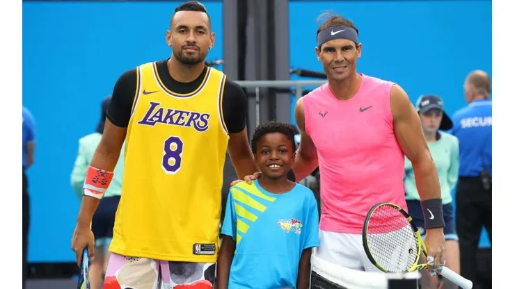 La última vez que se enfrentaron Kyrgios y Nadal fue en Australia 2020, con triunfo para el español
