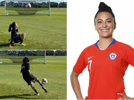 Cote Rojas muestra su notable dominio de balón con truco y golazo