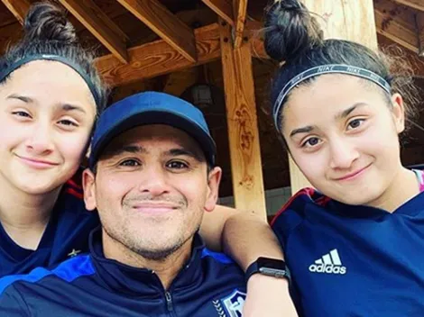 Chupete Suazo está feliz y chocho con sus "chunchitas"