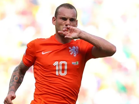 Sneijder: "Podría haber sido como Messi y CR7, pero no tuve ganas"