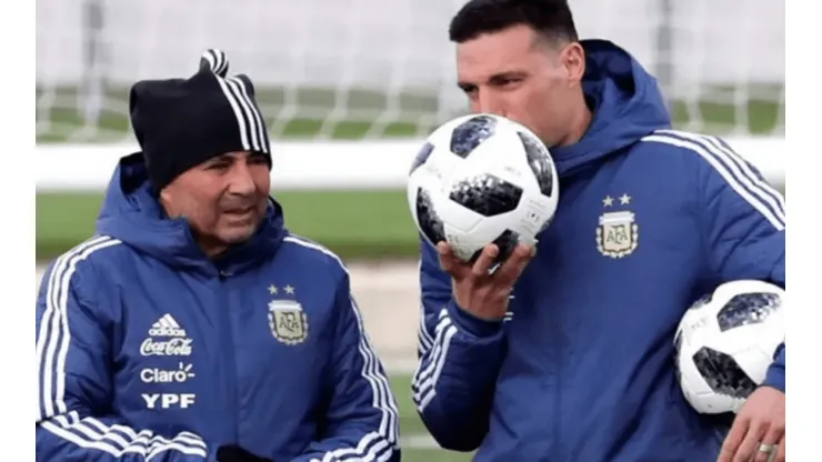 Scaloni fue ayudante de Sampaoli en Rusia 2018