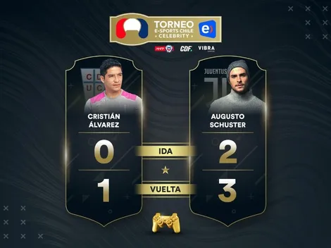 Schuster vence a Álvarez y avanza en el Torneo eSports Entel Celebrity