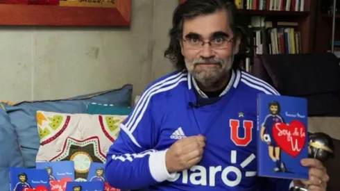 Pancho Mouat y su libro "Soy de la U".