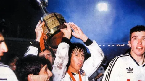 La vuelta olímpica de los campeones de América en 1991