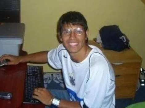 Irreconocible: comparten antigua foto de un crack argentino