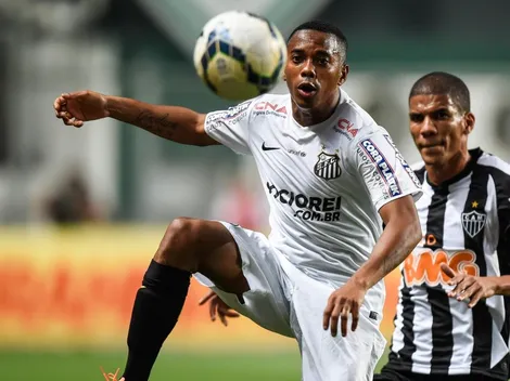 Robinho se candidatea para volver a Santos
