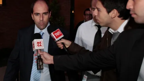 Sergio Jadue en sus primeros días en la ANFP