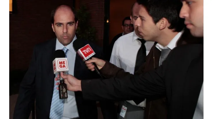 Sergio Jadue en sus primeros días en la ANFP