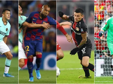 Alexis, Vidal, Aránguiz y Bravo con letras de liquidación