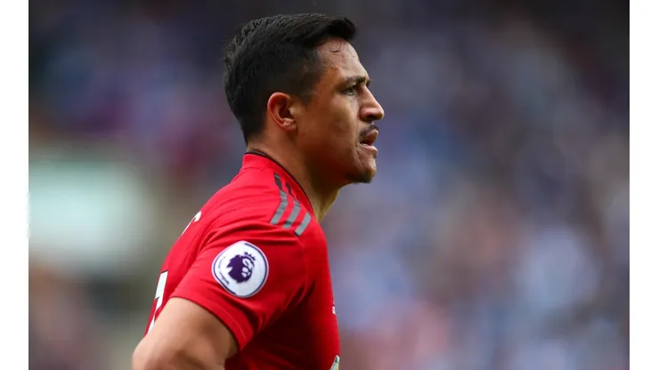 Alexis Sánchez en el Manchester United