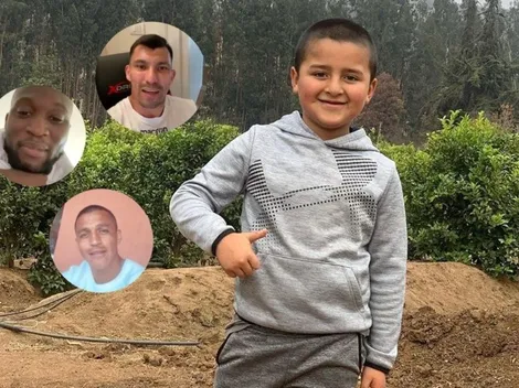 Lukaku y un montón de cracks saludan al hijo de Suazo en su cumpleaños