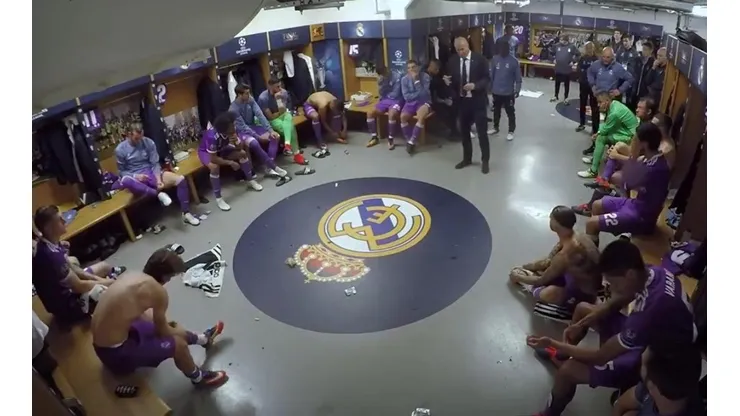 Zidane y su charla en el entretiempo de la final de Cardiff.
