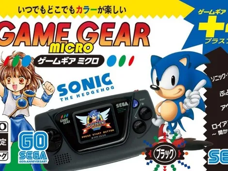 Sega celebra sus 60 años con el lanzamiento de la Game Gear Micro
