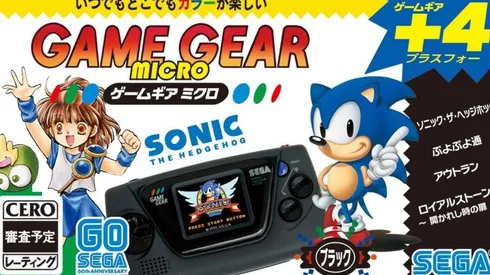Sega anuncia la Game Gear Micro