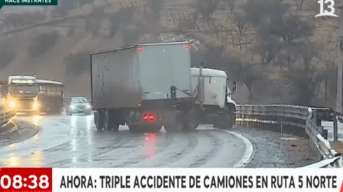 El reportero de "Bienvenidos" terminó presenciando en directo un nuevo accidente.