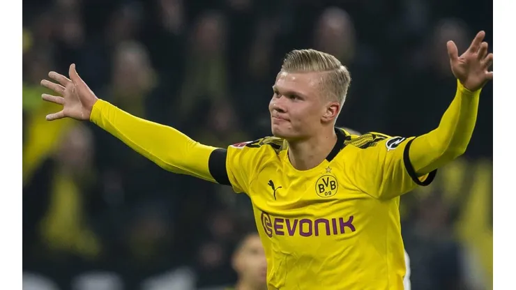 El delantero noruego Erling Haaland saludó a tres compañeros de equipo que nacieron un 3 de junio: Götze, Piszczek y Zagadou