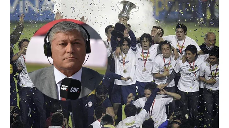 Everton levanta la Copa del Apertura 2008.