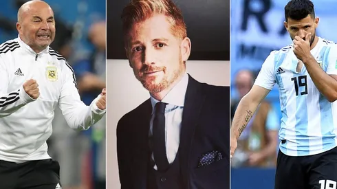 Sergio Agüero se burló de Jorge Sampaoli y Martín Liberman le tiró las orejas