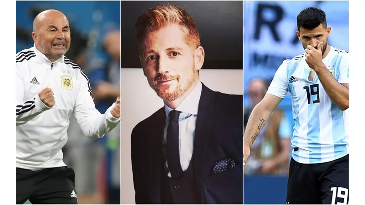 Sergio Agüero se burló de Jorge Sampaoli y Martín Liberman le tiró las orejas