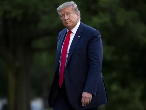 Donald Trump asegura haber ido al búnker de la Casa Blanca "para inspeccionarlo"