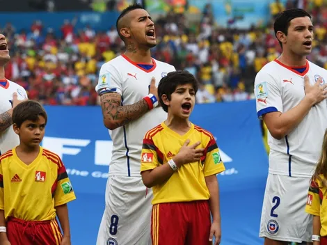 Joan Capdevila alucinó con el himno nacional en el Chile-España en Brasil