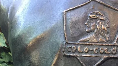 Un adelanto de la estatua de Chamaco.