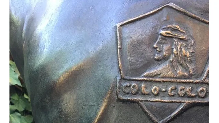Un adelanto de la estatua de Chamaco.
