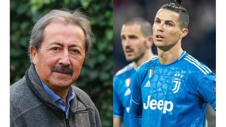 Leonardo Véliz frente a Cristiano Ronaldo