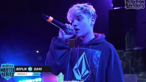 Dani compitiendo en FMS Argentina